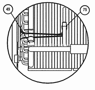 Freeze Stat Control - Txv Diagram and Parts List for RJKA-A036CK000  Ruud Heater