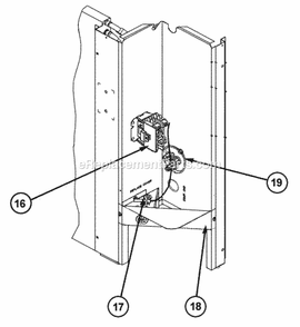Part Location Diagram of 56-18518-04 Ruud Grommet (Flat)