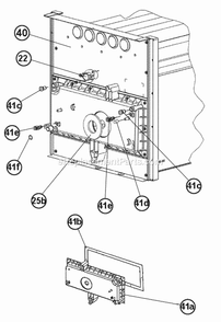 Heat Exchanger - Collector Box Diagram and Parts List for R95TC1001521MSA  Ruud Furnace