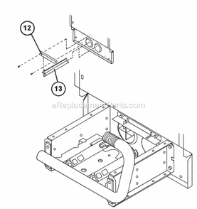 Nox Insert Assembly Diagram and Parts List for R801PA100317ZXA  Ruud Furnace