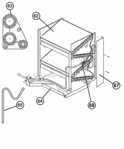 Evaporatorcoil Assembly Diagram and Parts List for RQPW-B024JK06X  Ruud Air Conditioner