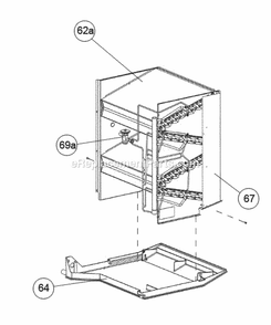 Evaporator Coil With Txv Diagram and Parts List for RQPL-B049JK000AUA  Ruud Heater