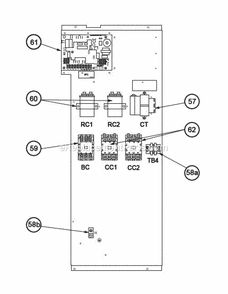 Control Box 090-120 Diagram and Parts List for RJNL-B180DM040ADF  Ruud Heater
