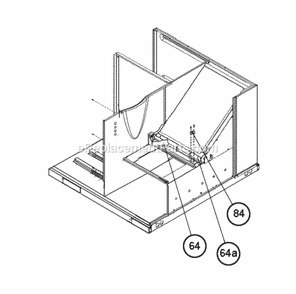 Limit Control - Blower Shelf Diagram and Parts List for RACA13042ACT000AA  Ruud Air Conditioner