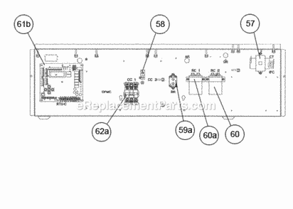 Control Box - Vfd Diagram and Parts List for RACDZR090ACA000AABC1  Ruud Air Conditioner