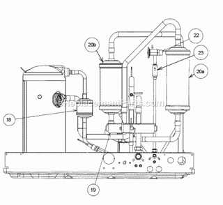Compressor And Refrigeration Assembly (Jec 03 Diagram and Parts List for UPRL-036JECUSA  Ruud Heater