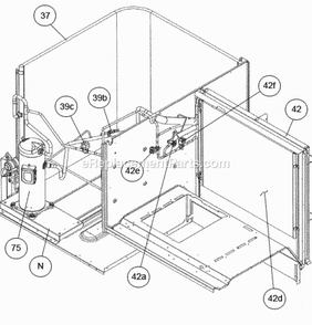 Reheat Coil Diagram and Parts List for RACDZR090ACA000AABC1  Ruud Air Conditioner