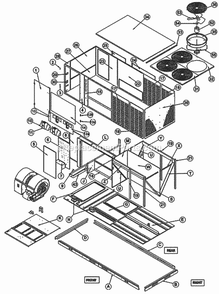Exploded View 180 240 Diagram and Parts List for RKMB-A090DL15EAC  Ruud Heater