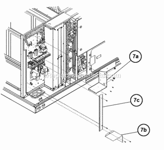 Low Voltage Shields 120 Diagram and Parts List for RKHL-D180CL25E  Ruud Heater