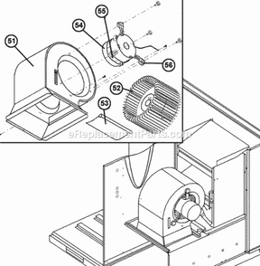 Part Location Diagram of AS-58628-07 Ruud Front Base Pan