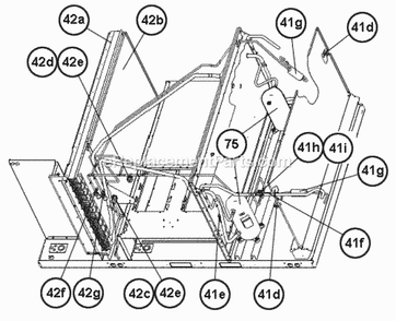 Reheat Circuit Assembly 180-300 Diagram and Parts List for RLNL-G240CS060  Ruud Air Conditioner