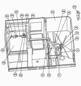 Coil Group (With Option 555) Diagram and Parts List for RLPN-C036DL000  Ruud Air Conditioner