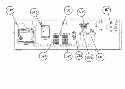 Control Box Ac-Vfd Diagram and Parts List for RACDZS150ACA000AAAA0  Ruud Air Conditioner
