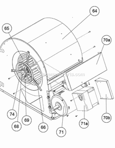 Vfd Mounting Diagram and Parts List for RACDZR090ACA000AABC1  Ruud Air Conditioner