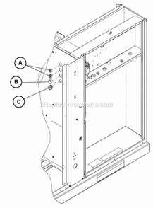 Bushings - Bulkhead Wiring Diagram and Parts List for RACA13042ACT000AA  Ruud Air Conditioner