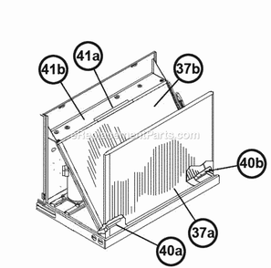 Condenser Coil Assembly 090-120 Diagram and Parts List for RLRL-H240DR060  Ruud Air Conditioner