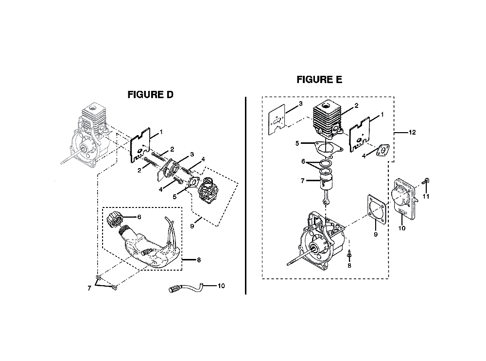 Fig-2 Diagram and Parts List for UT70007  Ryobi Trimmer