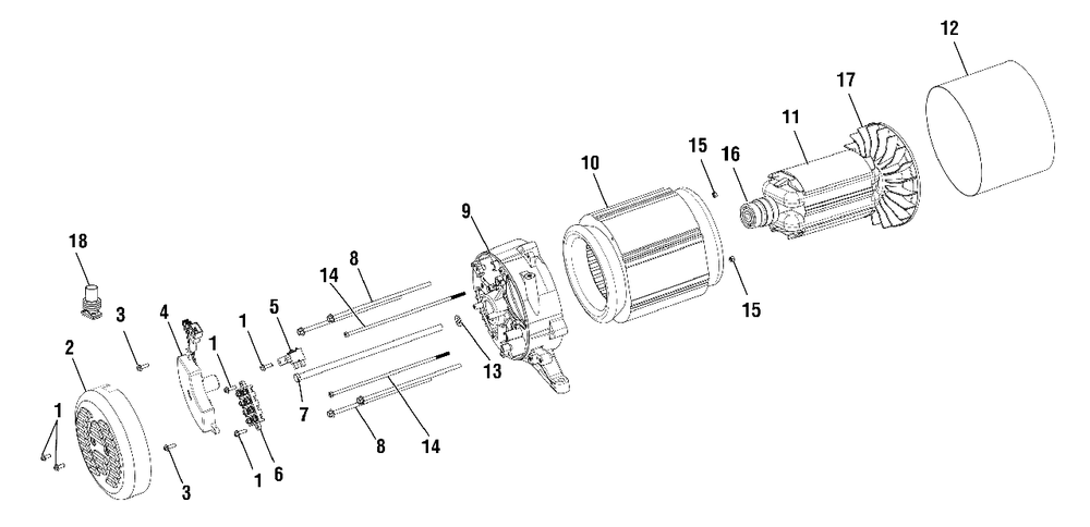 Figure B Diagram and Parts List for RY 908000 E (Rev 03)(090930339)(2019-02) Ryobi Generator
