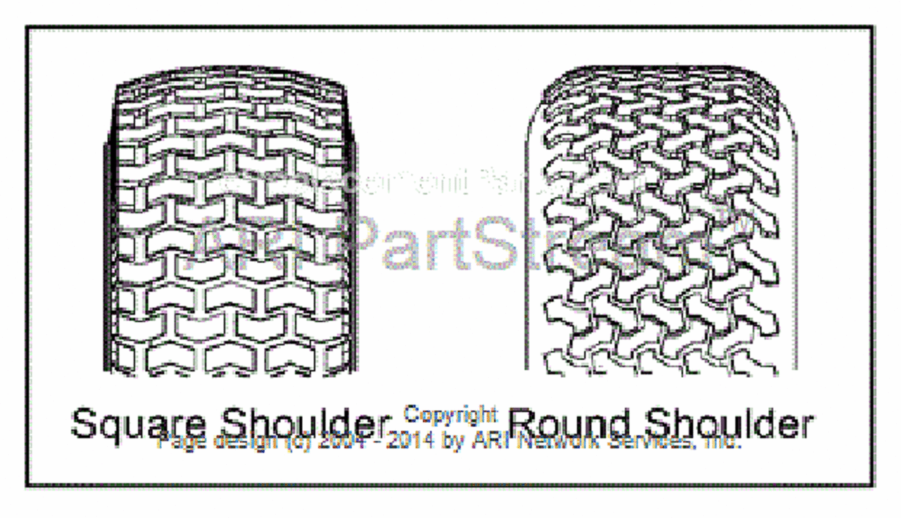 Wheels - Rear Diagram and Parts List for 13A3665G000 2003 Ryobi Lawn Mower