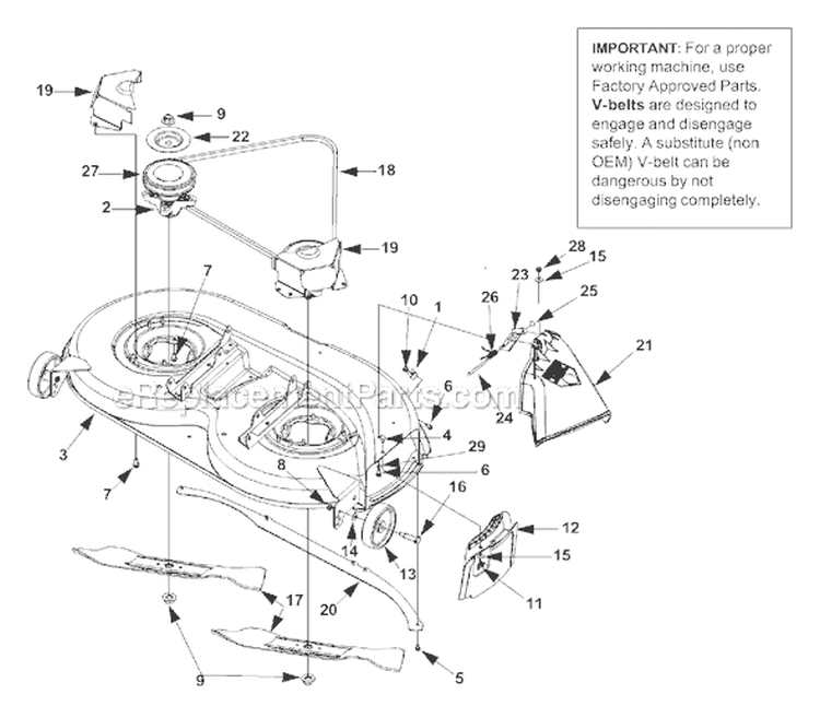 Page B Diagram and Parts List for 13AD678G034  Ryobi Lawn Tractor