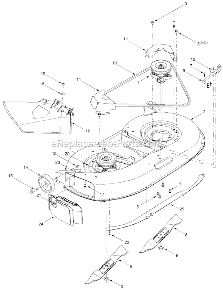 Page C Diagram and Parts List for 13AN688G034  Ryobi Lawn Tractor