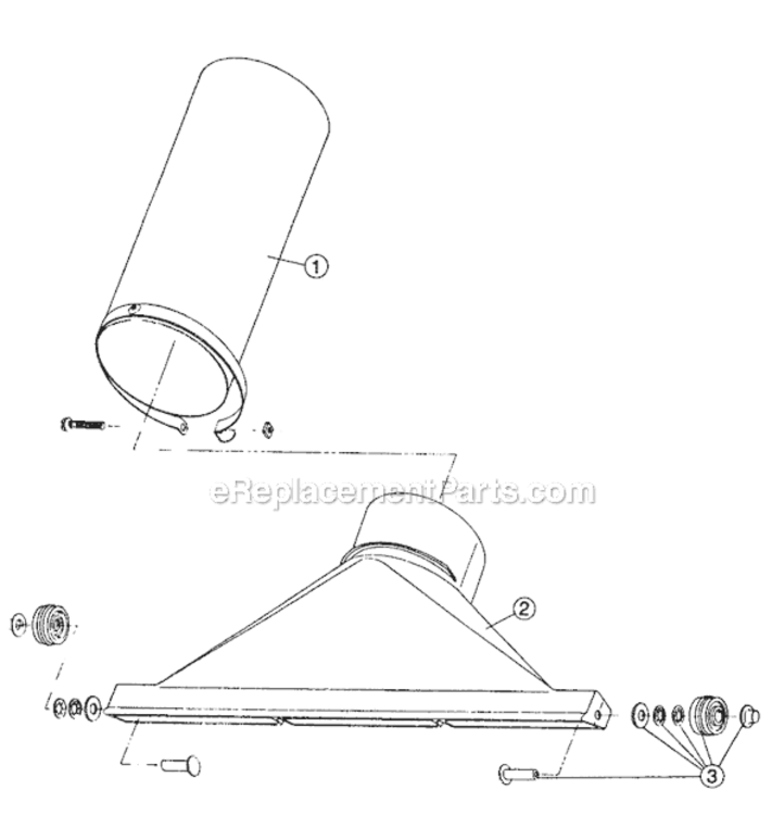 Page A Diagram and Parts List for 147172  Ryobi Sweeper