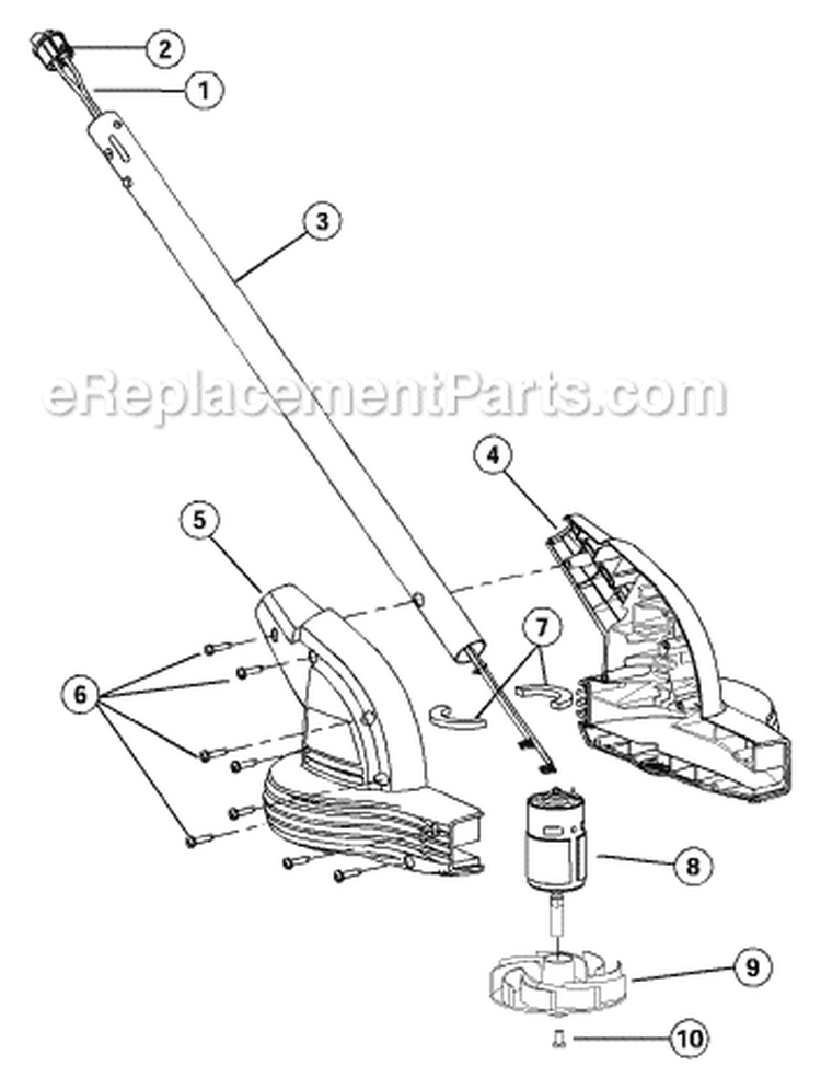 Page B Diagram and Parts List for 155VP 41AE55VC034 Ryobi Trimmer