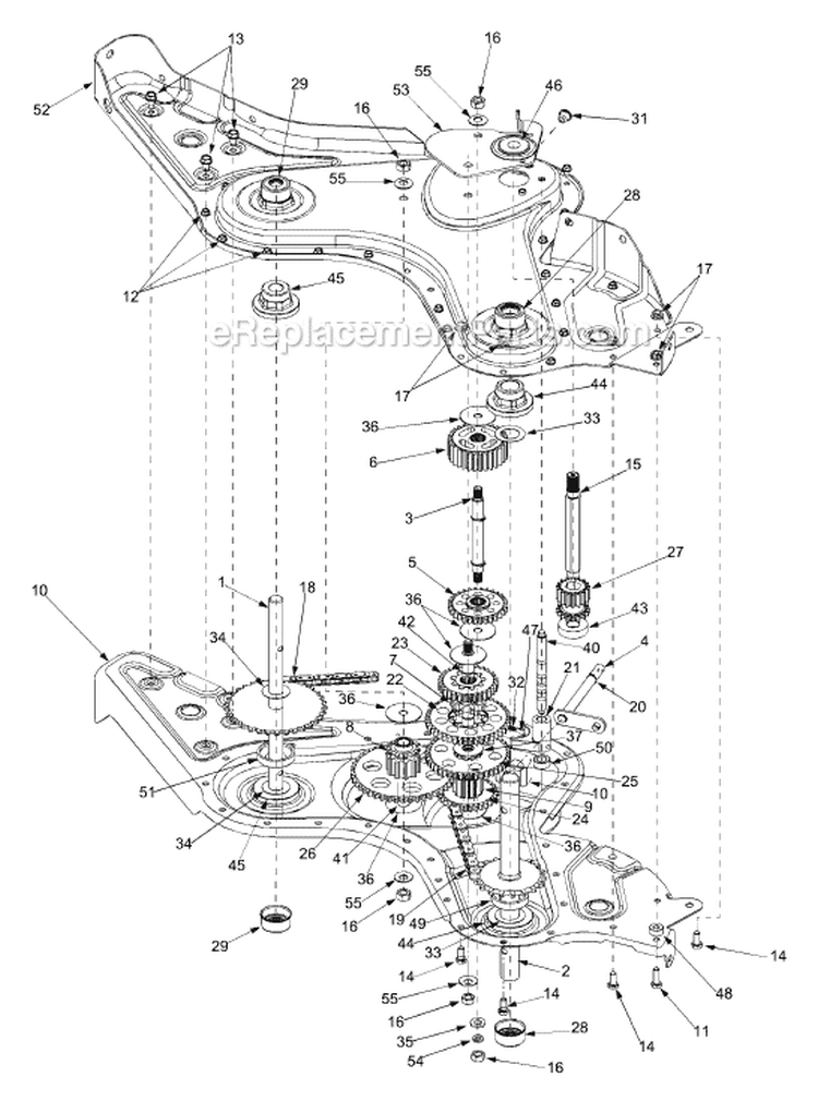 Page B Diagram and Parts List for 21AB454B734  Ryobi Tiller