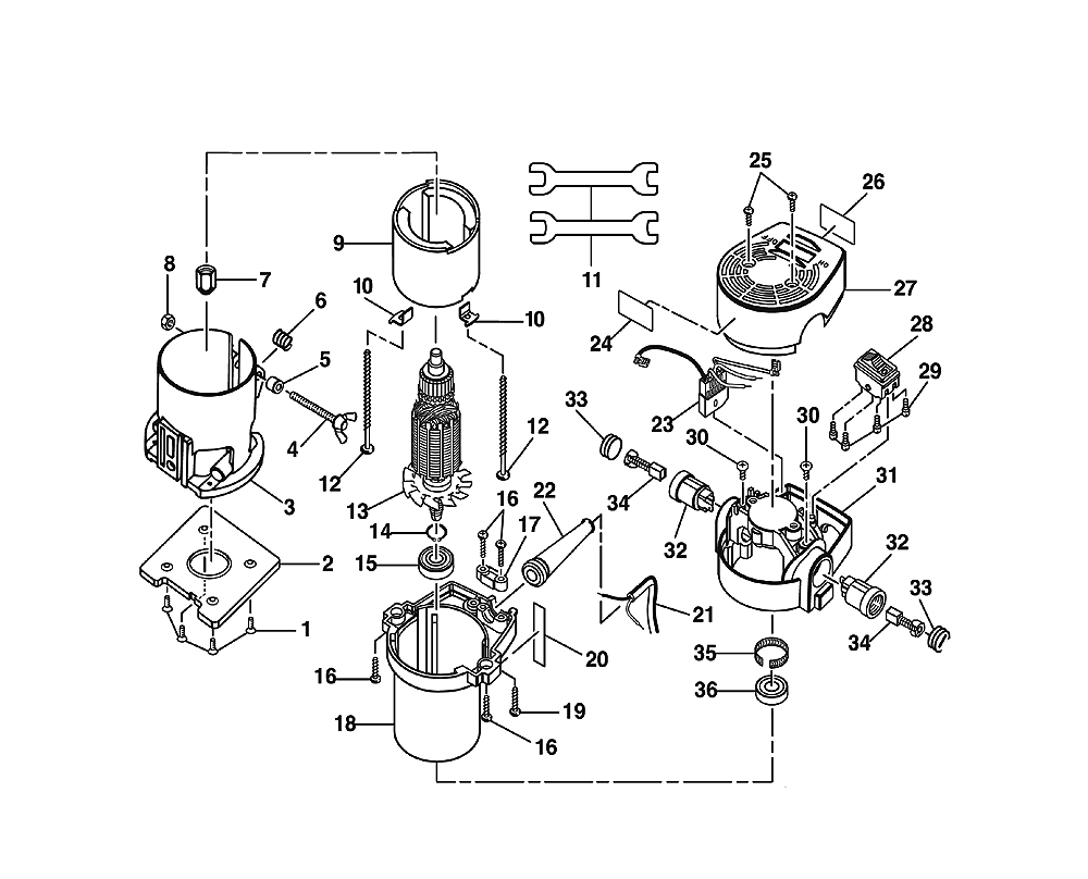 Fig-0 Diagram and Parts List for TR31-1  Ryobi Trimmer