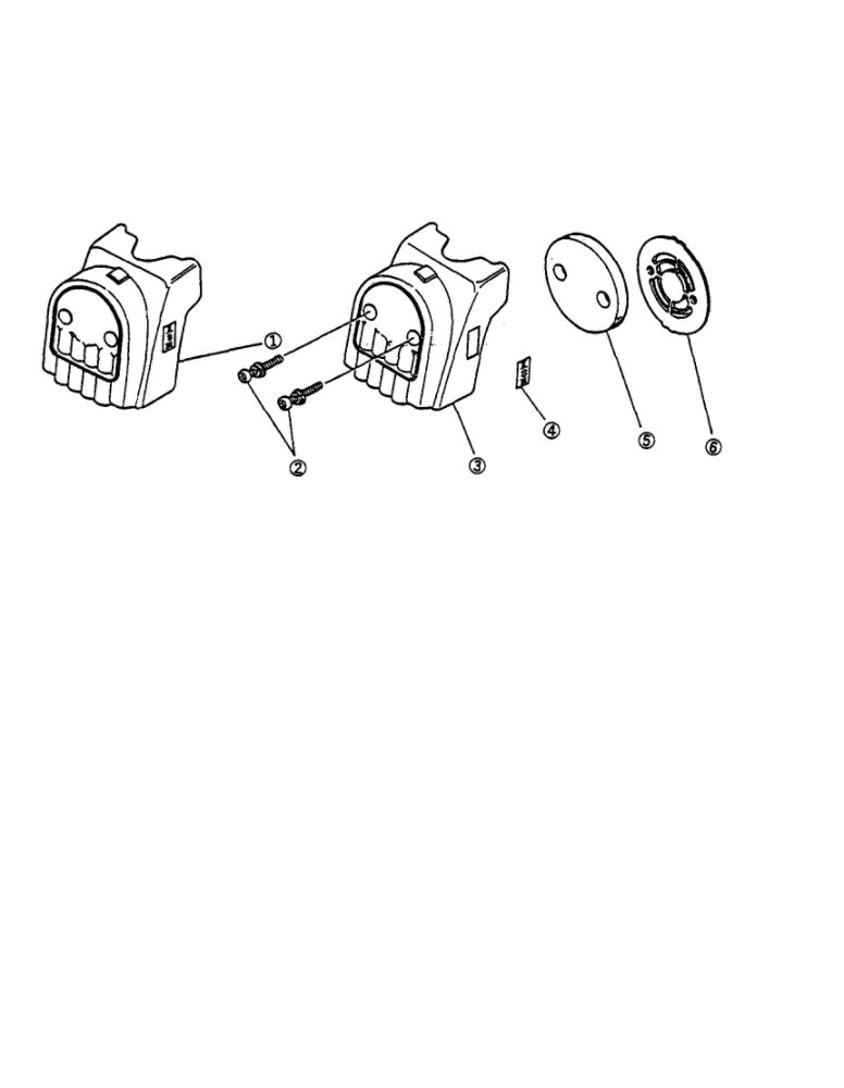 Air Cleaner System Diagram and Parts List for ER-382K  Ryobi Hammer Drill