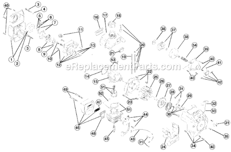 Page C Diagram and Parts List for 725RE 41AD7CRC034 Ryobi Trimmer