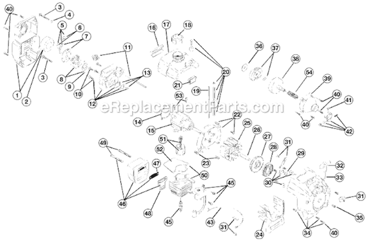 Page A Diagram and Parts List for 750R 41AD750E034 Ryobi Trimmer