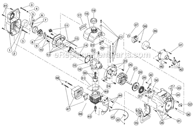 Page A Diagram and Parts List for 768R 811207810 -41BD768G034 Ryobi Trimmer