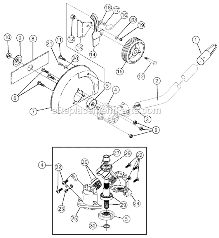 Page C Diagram and Parts List for 770REB 41AD7EBC034 Ryobi Trimmer