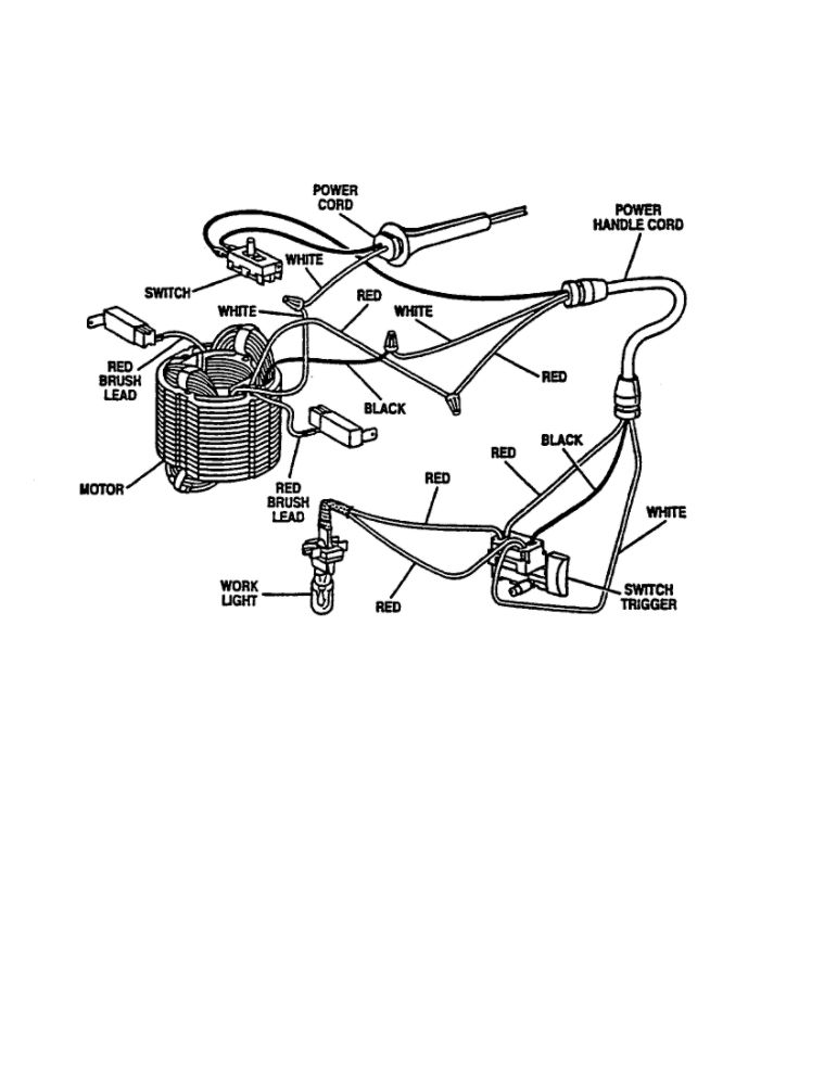 Diagram Diagram and Parts List for R180  Ryobi Router