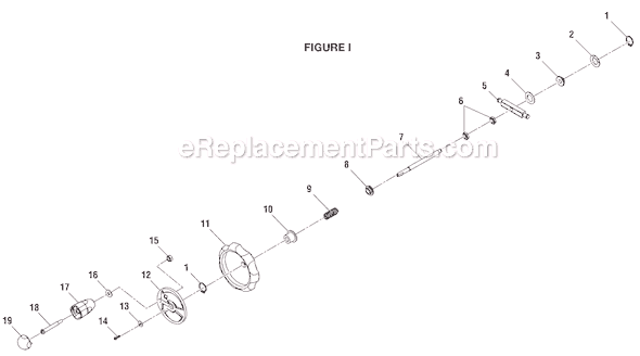 Page I Diagram and Parts List for BTS15  Ryobi Table Saw