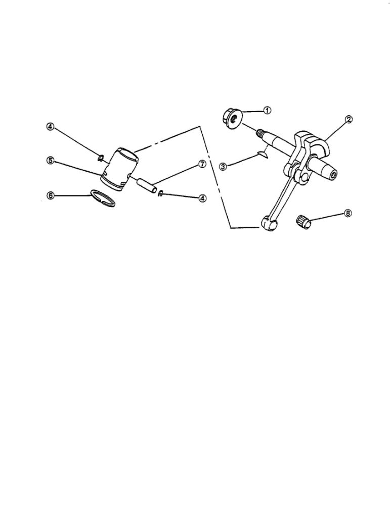 Crankshaft And Piston System Diagram and Parts List for ER-160  Ryobi Hammer Drill