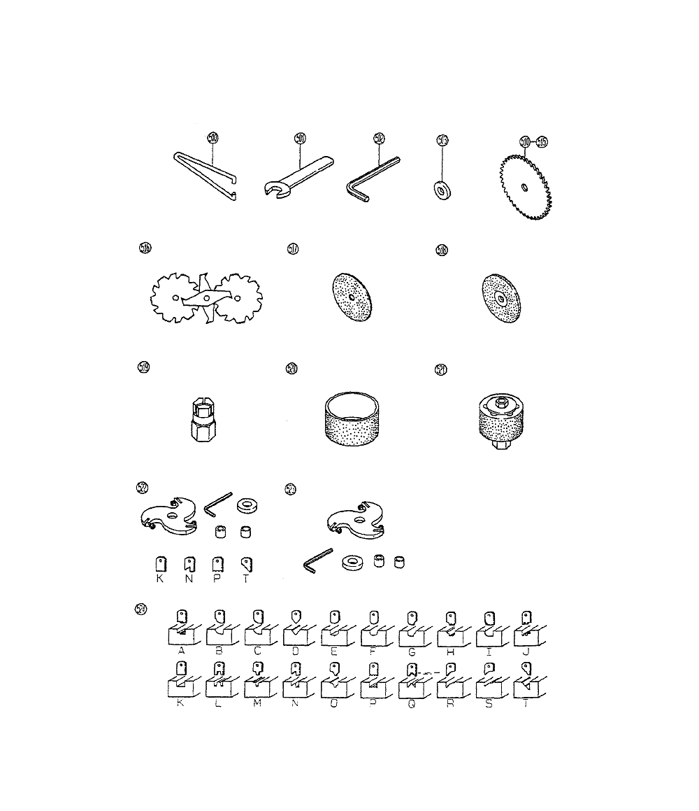 Fig-10 Diagram and Parts List for RA-2500N  Ryobi Saw