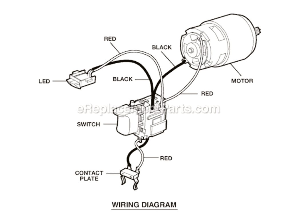 Page B Diagram and Parts List for P232  Ryobi Impact Driver