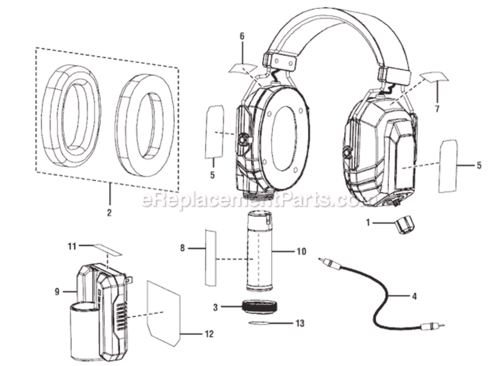 Page A Diagram and Parts List for RP4530  Ryobi Workwear