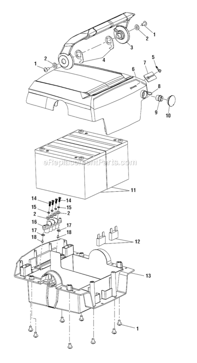 Page C Diagram and Parts List for RT14110A  Ryobi Lawn Mower