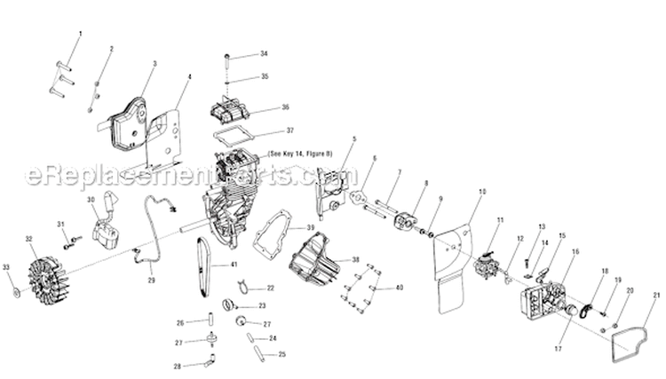 Page C Diagram and Parts List for RY09460  Ryobi Leaf Blower / Vacuum