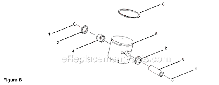 Page B Diagram and Parts List for RY09903  Ryobi Leaf Blower / Vacuum