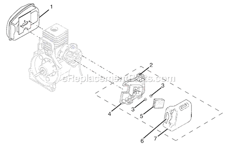 Page D Diagram and Parts List for RY70103  Ryobi Trimmer
