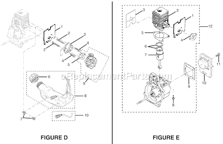 Page C Diagram and Parts List for RY70107  Ryobi Trimmer