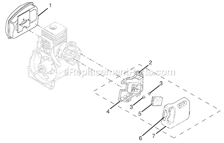 Page D Diagram and Parts List for RY70111  Ryobi Trimmer