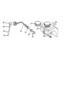 Fuel Tank System Diagram and Parts List for ER-160  Ryobi Hammer Drill