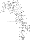 Part Location Diagram of 753-1190 MTD Split Boom Coupler (includes 5-8)