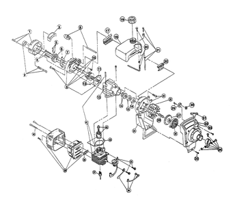 Part Location Diagram of 683856 Lawn Boy Recoil Pulley Assembly