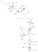 Part Location Diagram of 791-181852 MTD Lower Flexible Drive Shaft